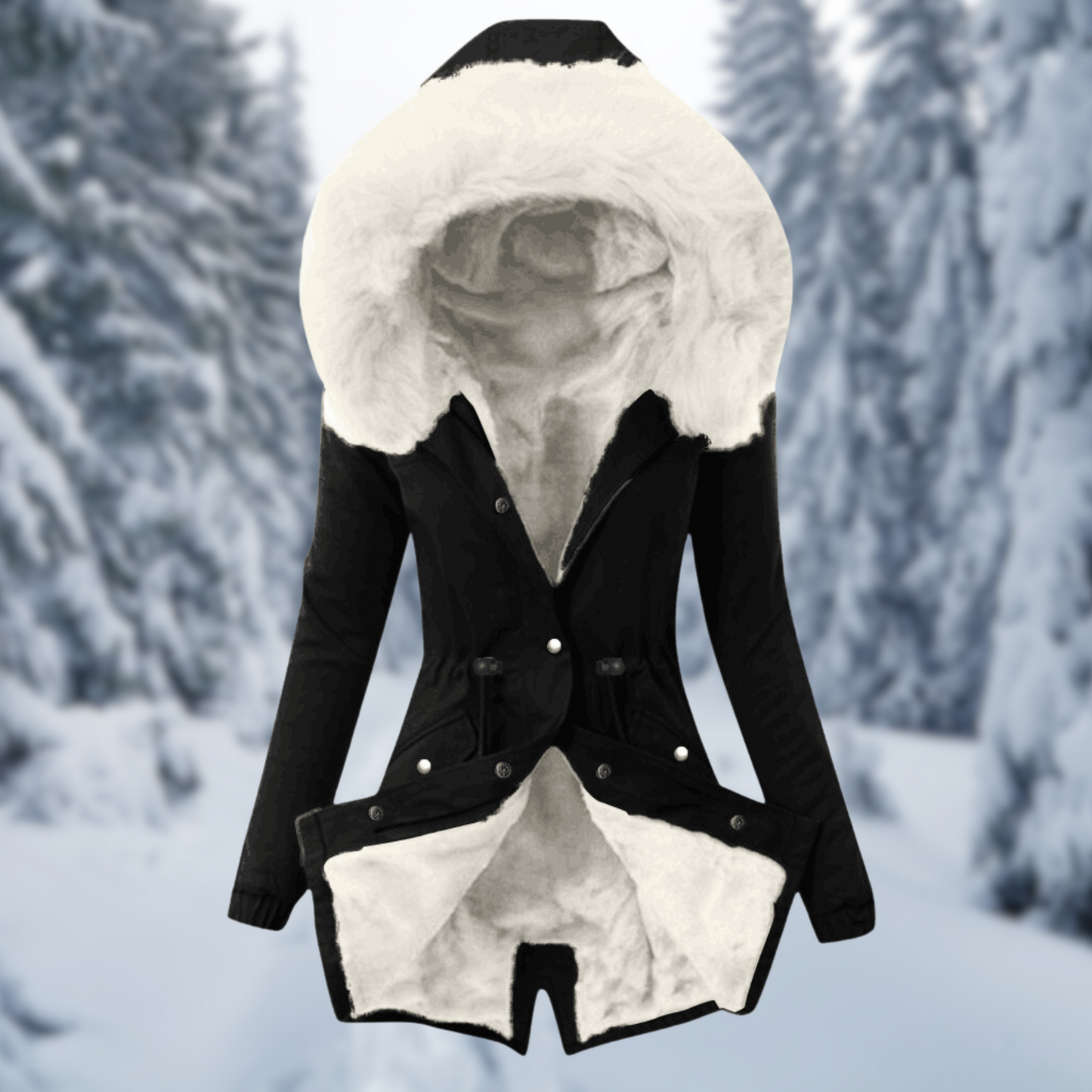 Katoenen Jasje met Capuchon Soft Pastel Viola - Mode Vibes