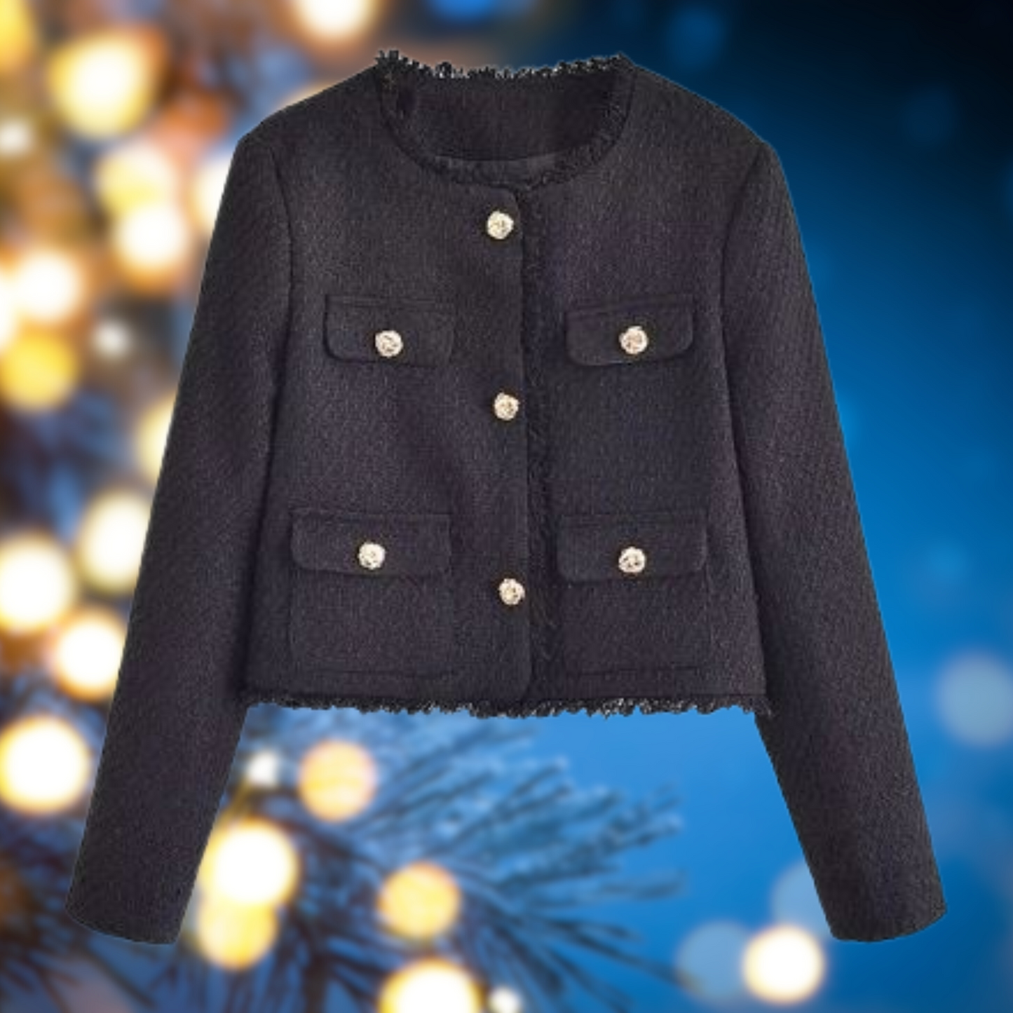 Kort Jasje Dames Elegant Kleding