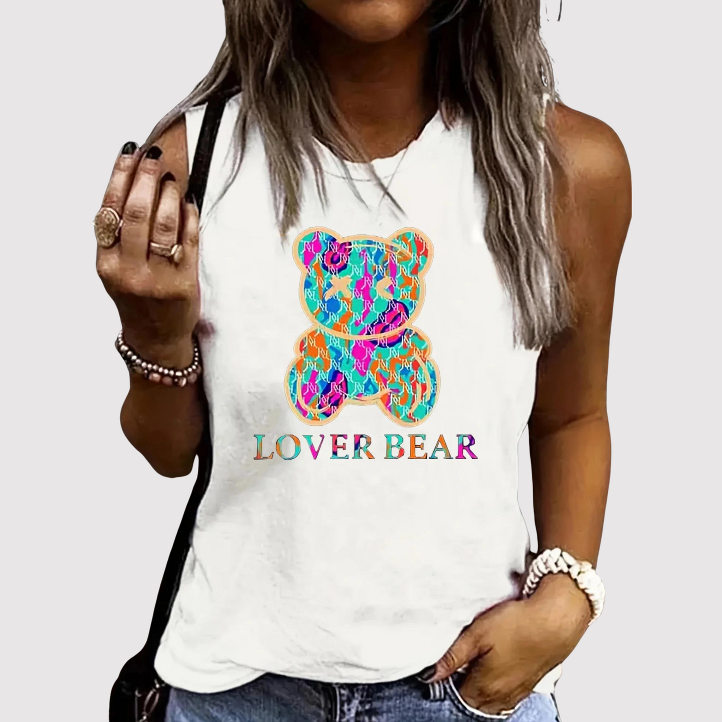Mouwloze Vrouwentop Zomerse Jurk Top