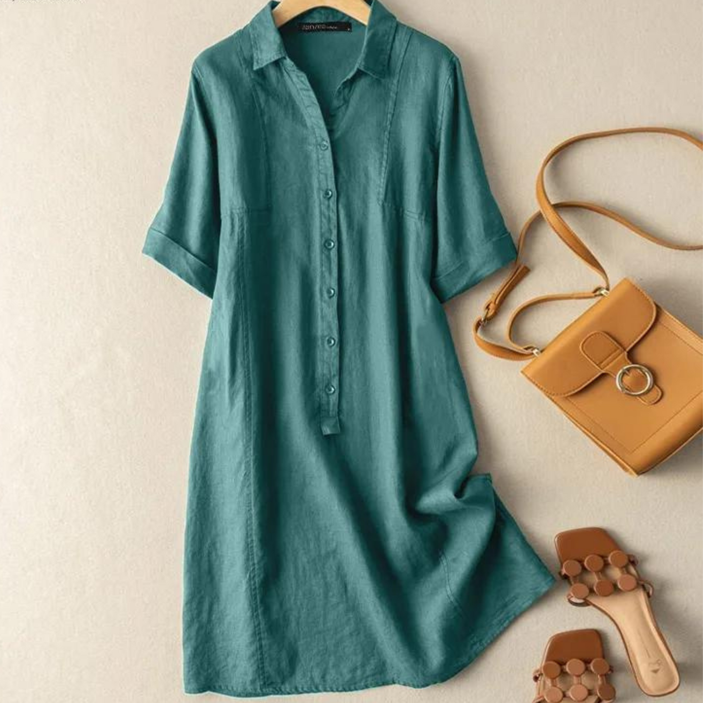 Midi-jurk Casual Vrouwelijk Zomerjurk