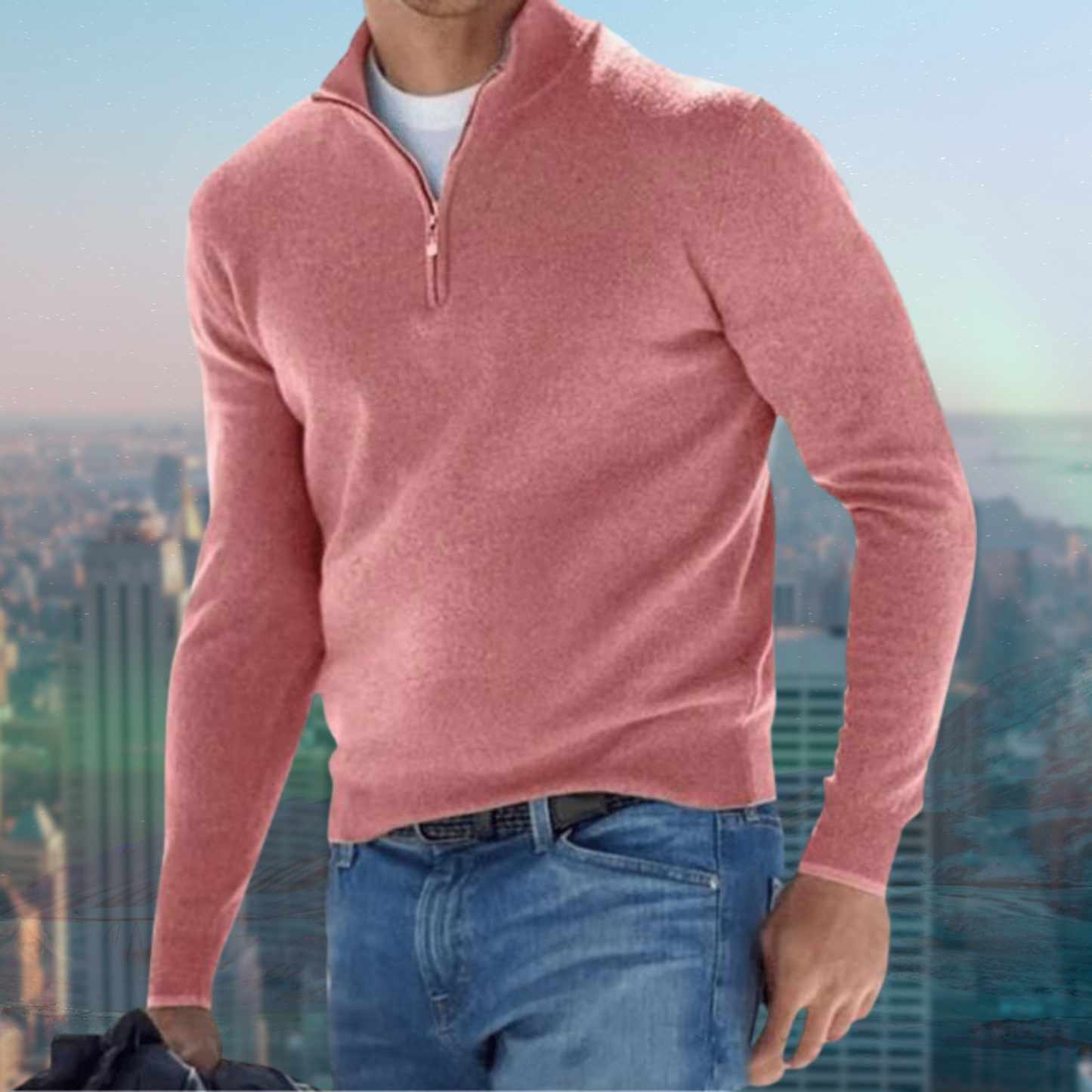 Gebreide Trui voor Mannen Elke Dag Comfortabel