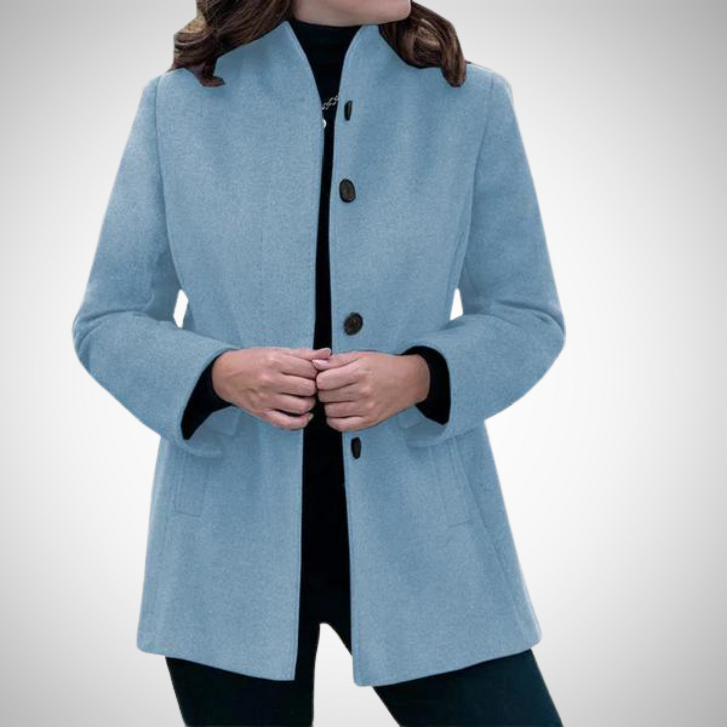 Elegant Jasje Met Knopen voor Vrouw