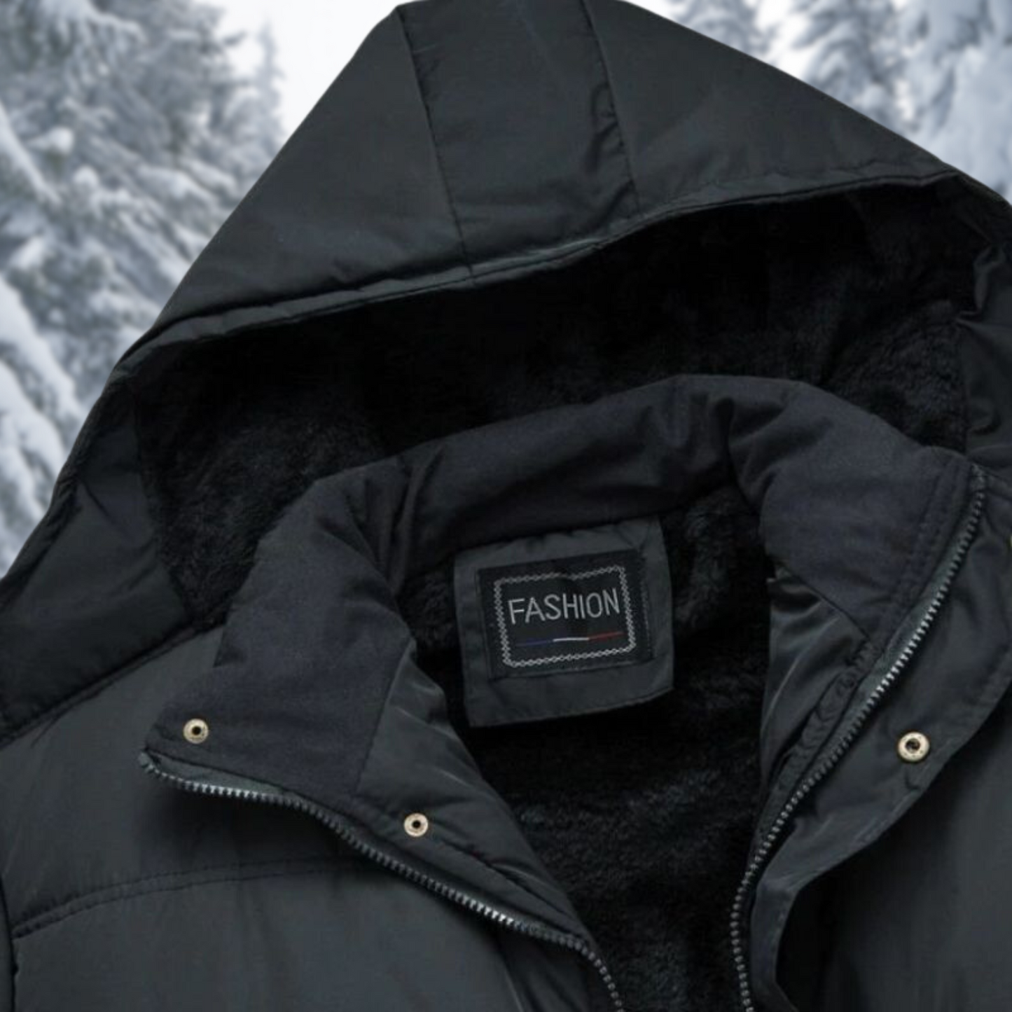 Winterjack Gevoerd Warm voor Mannen
