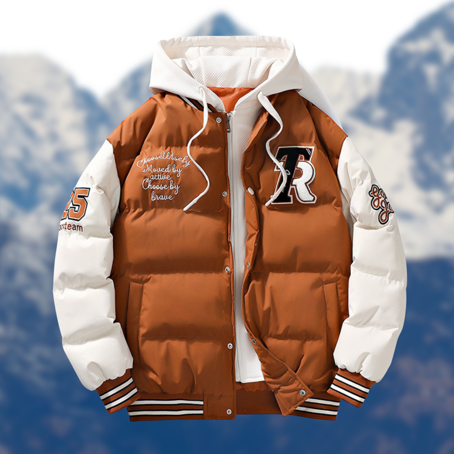 Rufus Heren Bomberjack Leer Jacket