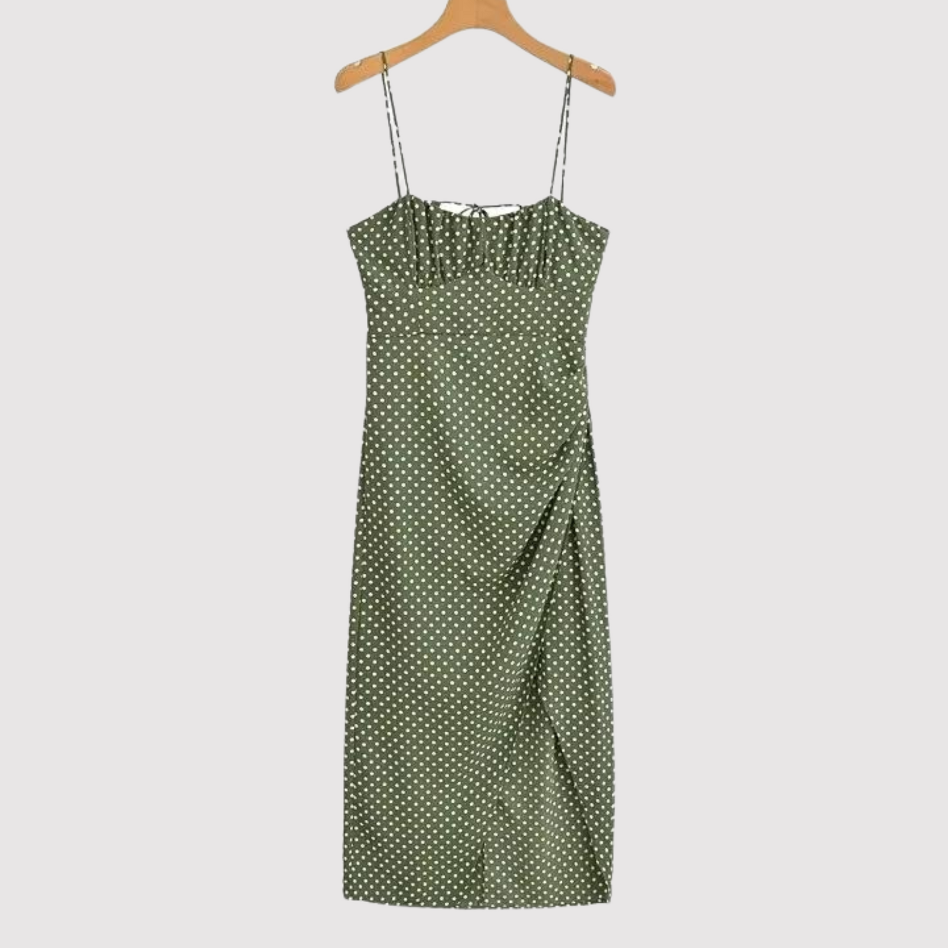 Jurk Zonder Rug Kant Detail Zomerjurk - Mode Vibes