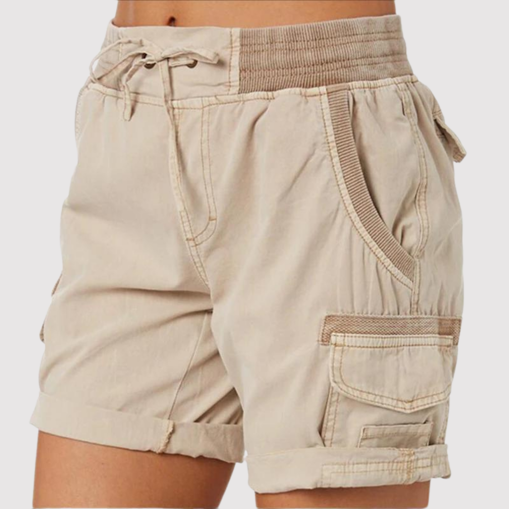 Dames Cargo Shorts met Zakken - Mode Vibes