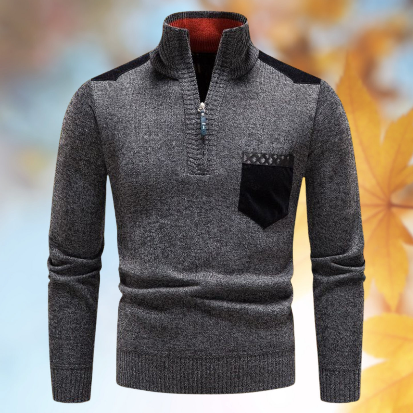 Herense Softshell Trui met Rits en Capuchon