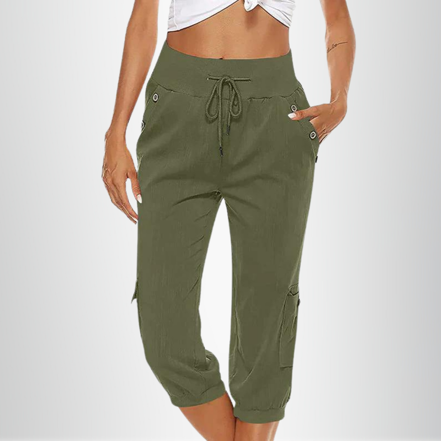 Vrouwelijke Casual Broek Comfortabel Zomerse Stijl