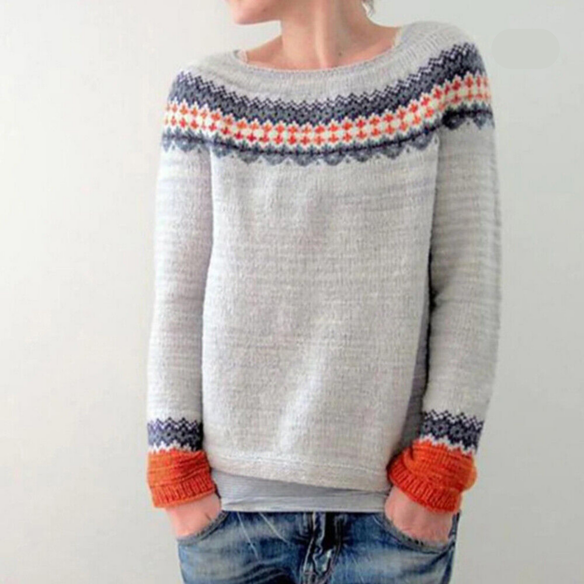 Dames Trui Merino Wol Warm en Stijlvol - Mode Vibes