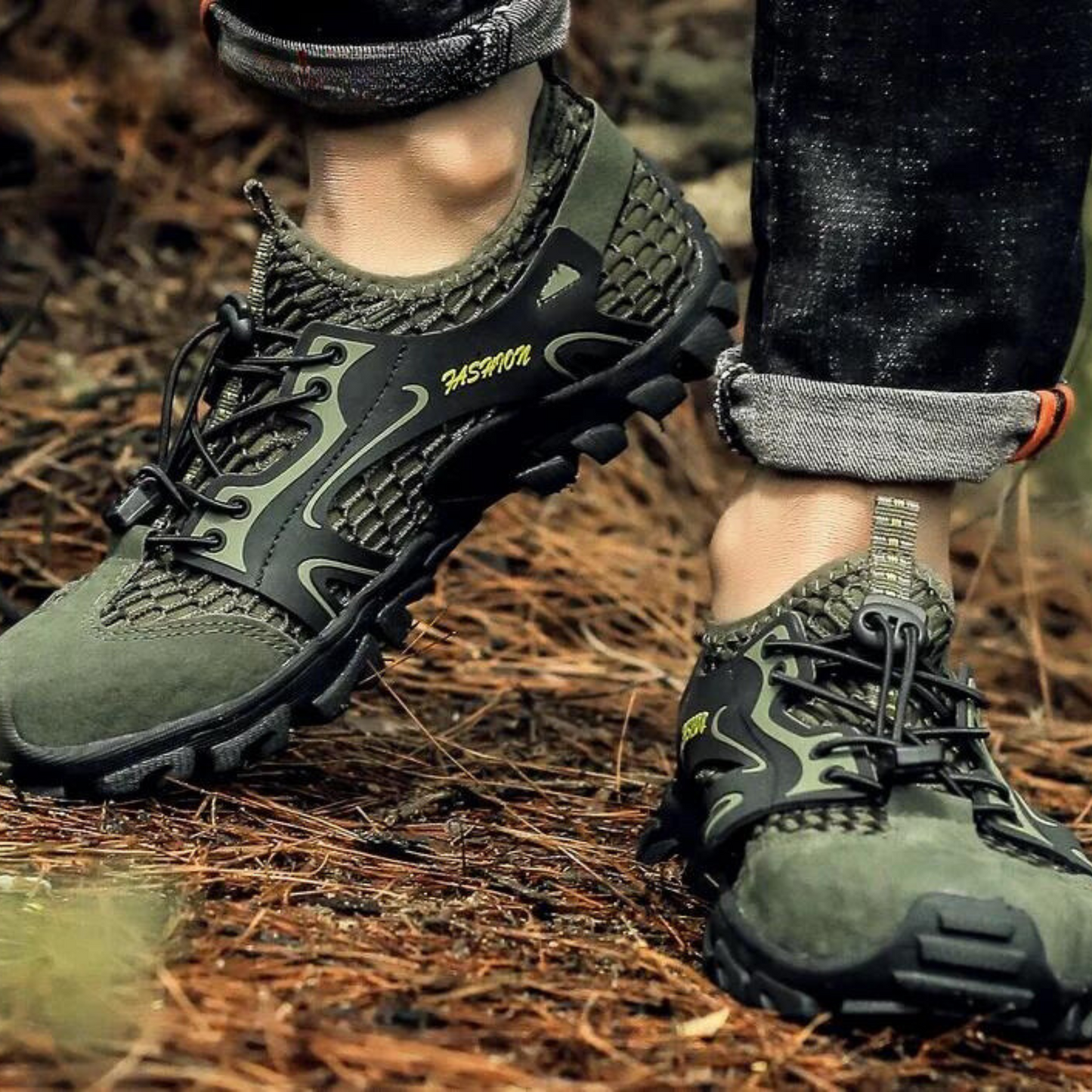 Mannen Schoenen Inlegzolen Ademend Antislip