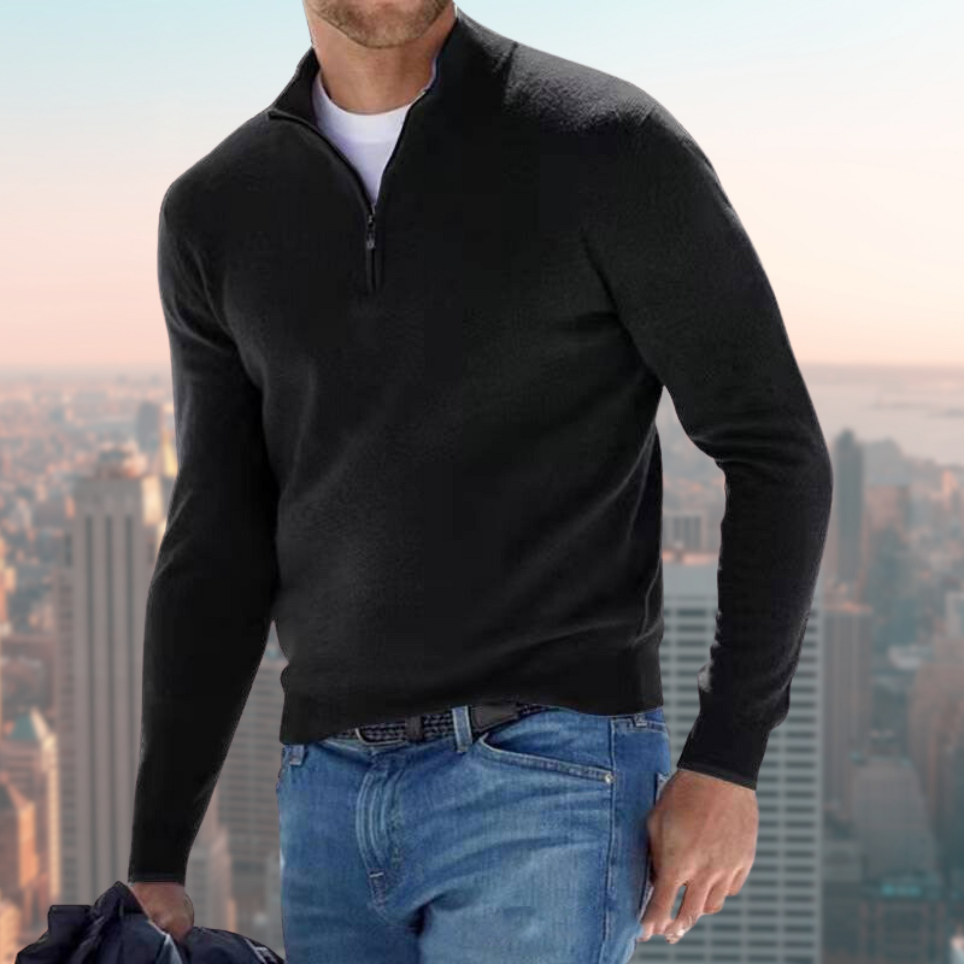 Mannen Sweaters Merino Wool Warm en Comfortabel - Mode Vibes