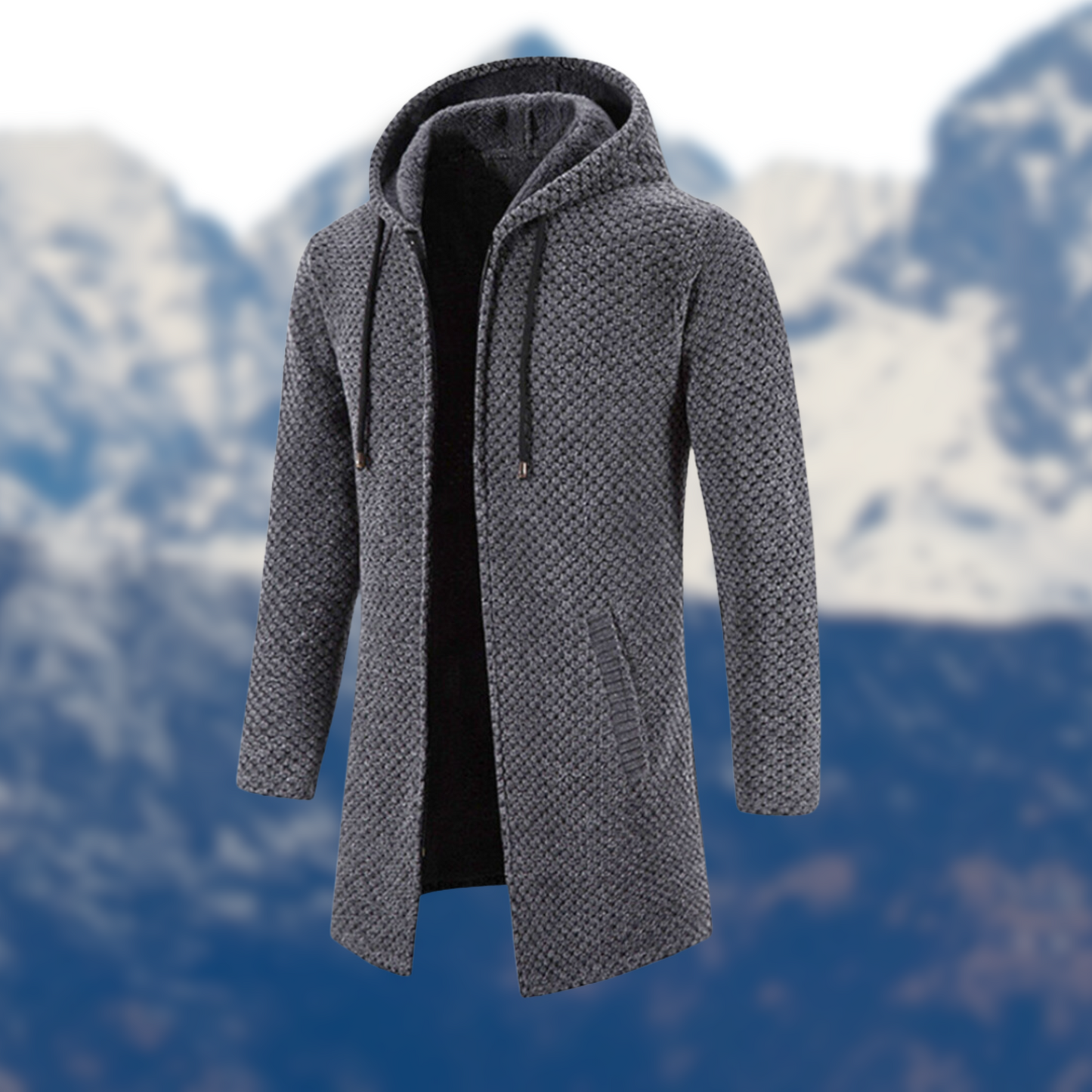 Caleb Hoodie - Zachte Sweatshirt Jas voor Heren