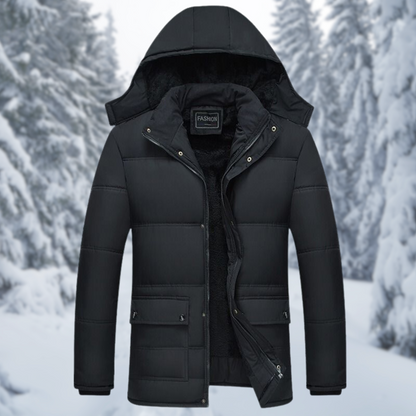 Winterjack Gevoerd Warm voor Mannen - Mode Vibes