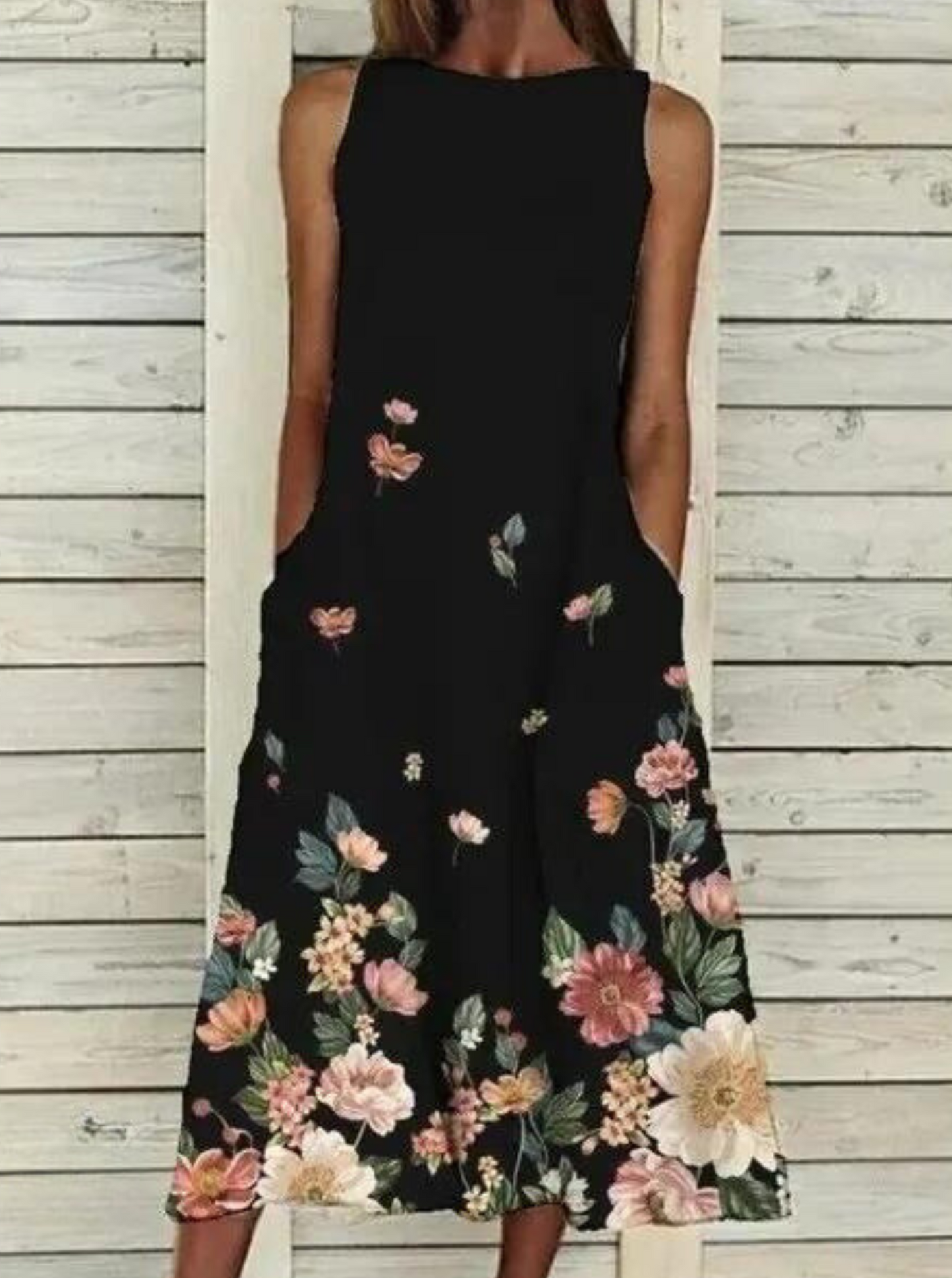 Bloemenjurk Elegante Vrouwelijke Zomerjurk