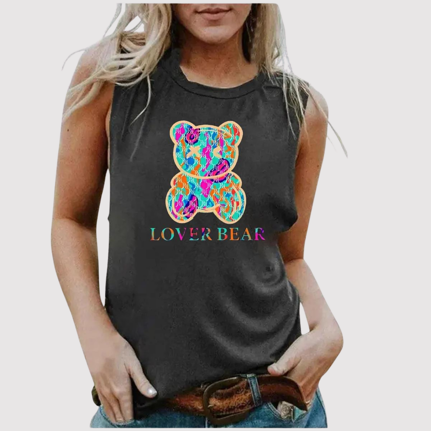 Mouwloze Vrouwentop Zomerse Jurk Top