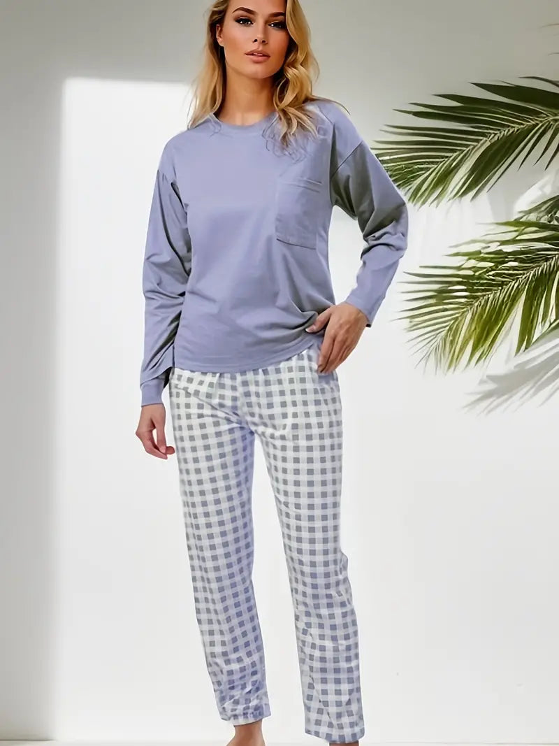 Zachte Pyjamaset voor Vrouwen Stijlvol Design