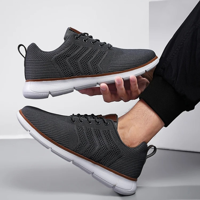 Ademende Heren Sneakers – Lichtgewicht en Comfortabel