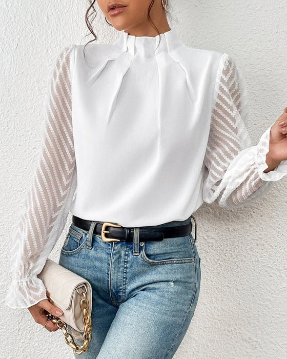 Vrouwelijke Elegante Boaz Blouse