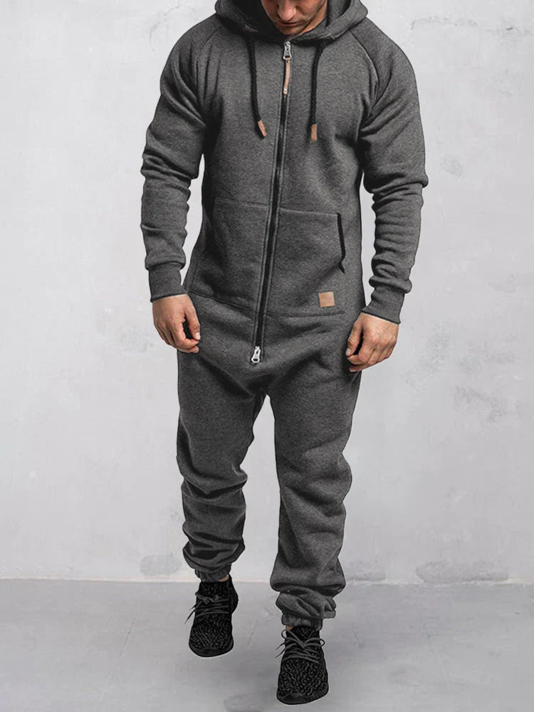 Jumpsuit met Capuchon Heren Sportief