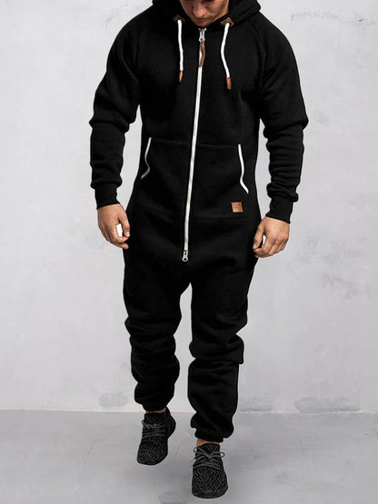 Jumpsuit met Capuchon Heren Sportief