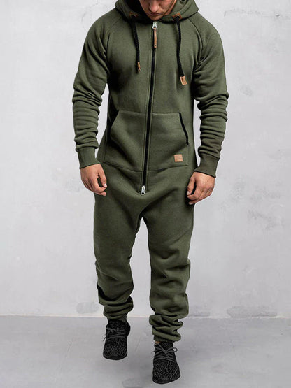 Jumpsuit met Capuchon Heren Sportief - Mode Vibes