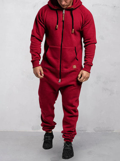 Jumpsuit met Capuchon Heren Sportief