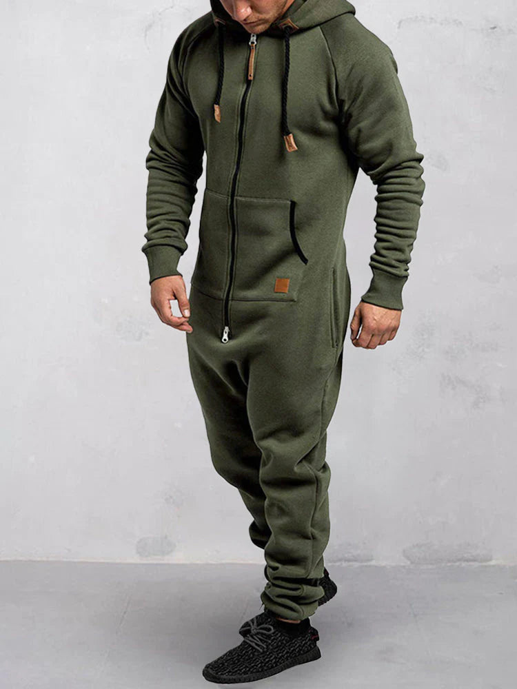 Jumpsuit met Capuchon Heren Sportief