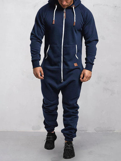 Jumpsuit met Capuchon Heren Sportief