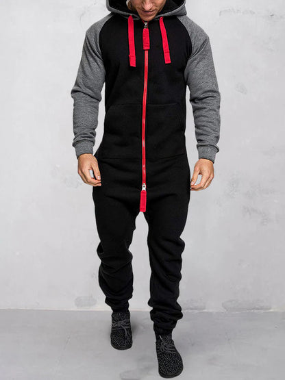 Jumpsuit met Capuchon Heren Sportief