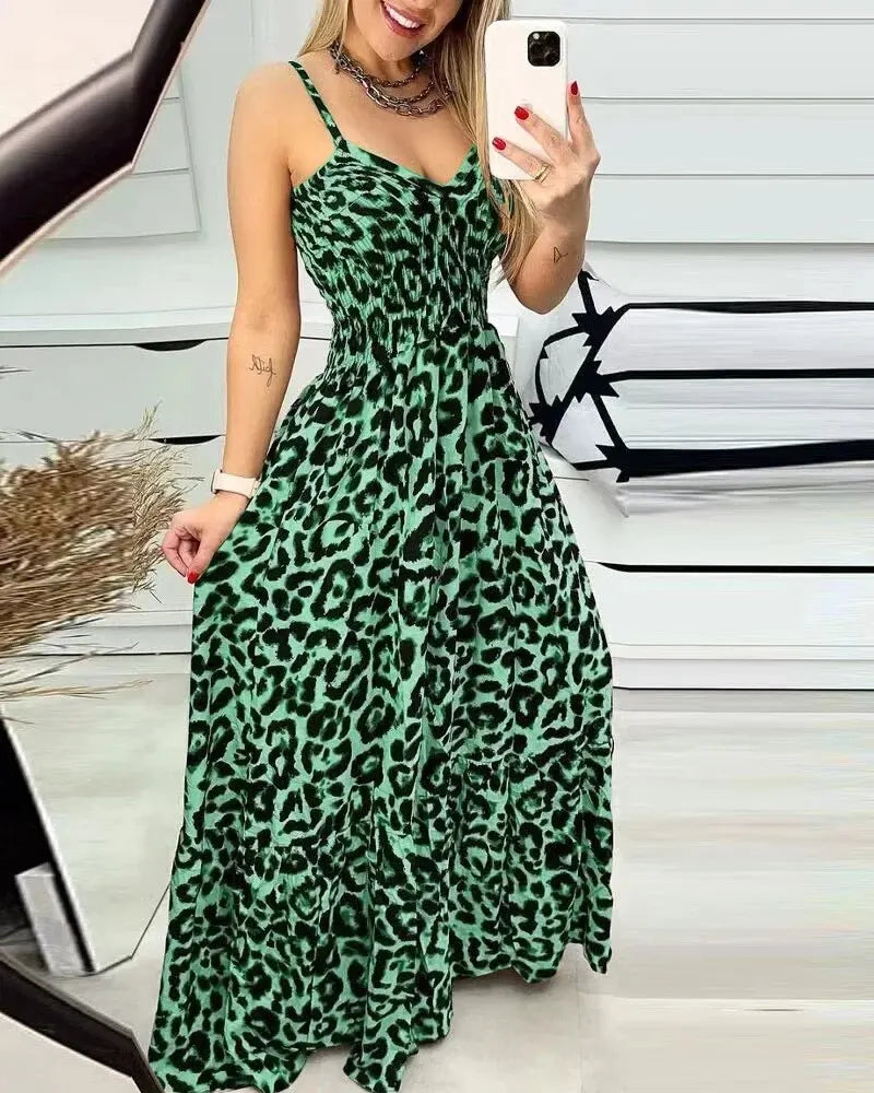 Jurk Hoge Taille Modieus Kort Model