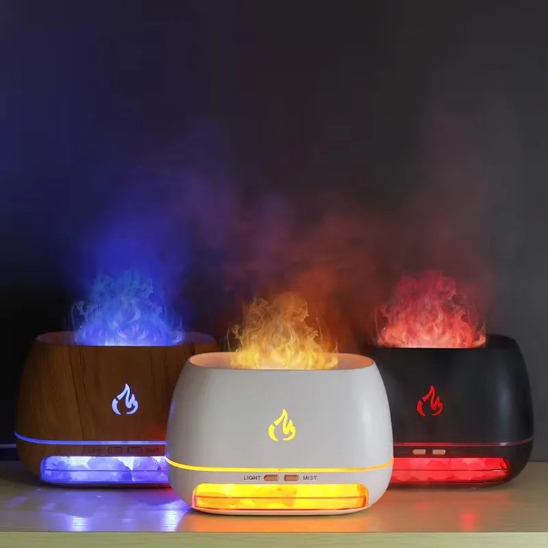 Aroma Diffuser met Zout en Sfeerverlichting Himalaya