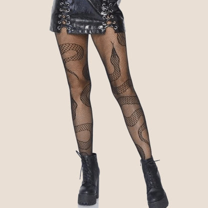 Vrouwelijke Panty's met Unieke Designs - Mode Vibes