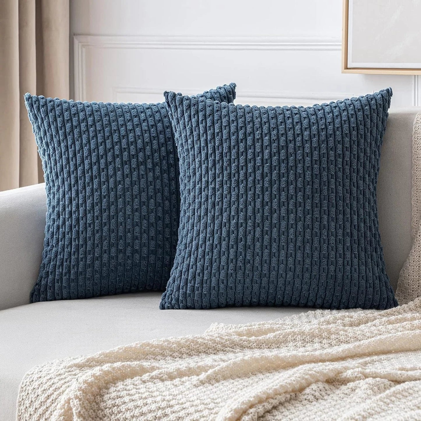 Kussenhoezen Velours Boho Stijl Corduroy