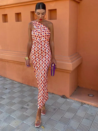 Dames Midi-jurk Elegant Model