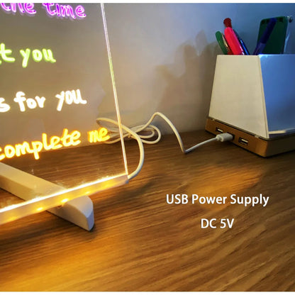 LED Tekenbord voor Kinderen met Magnetische Stift