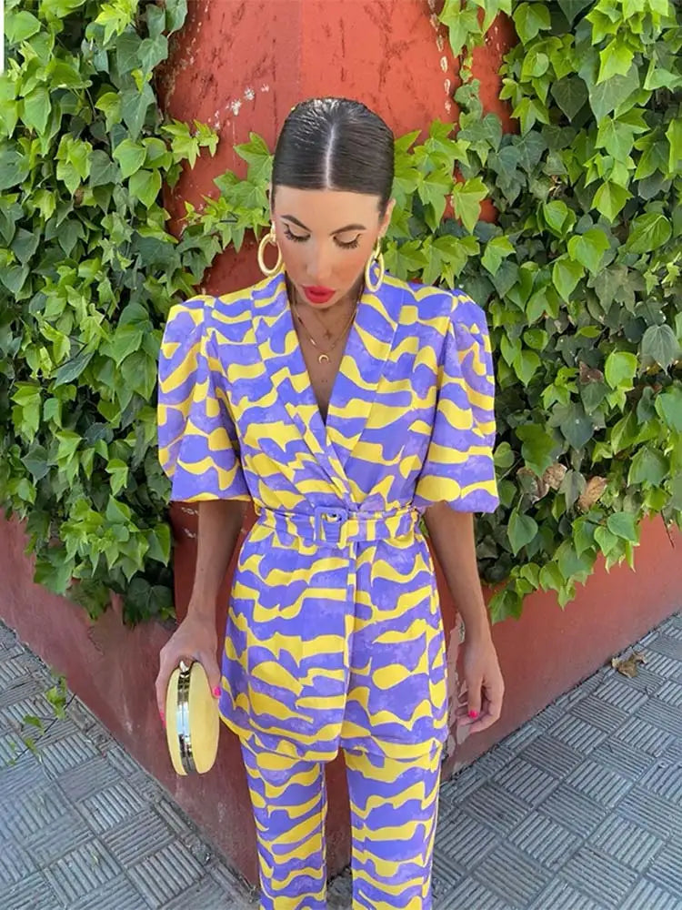 Dames Zomerset Tweedelig Elegant Model - Mode Vibes
