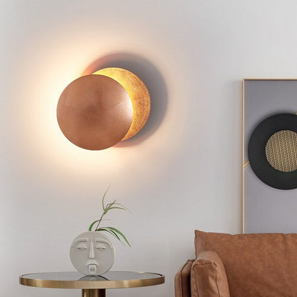 Zonsverduistering Wandlamp Solaris Dimbaar Modern Design