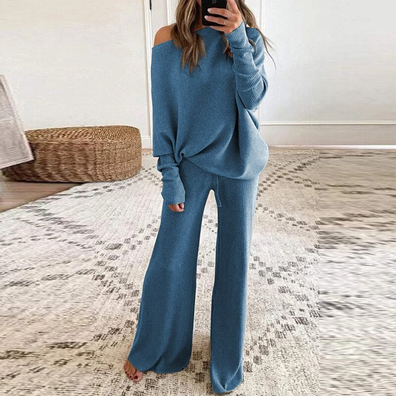 Lounge Set Herfst Kleuren Zacht en Warm