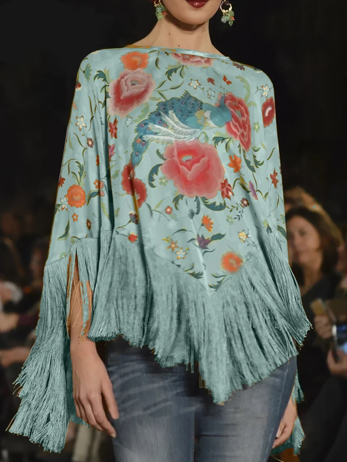 Vrouwen Tops Gebloemd Vintage Stijl