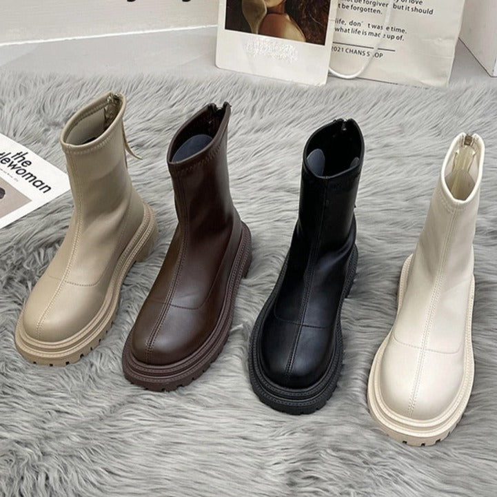 Vrouwen Boots Casual Comfortabel Trendy Stijl - Mode Vibes