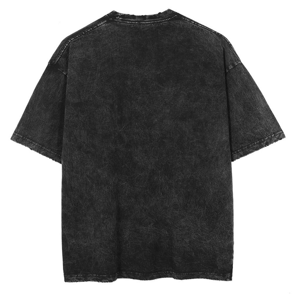 Oversized T-shirt Mannen Groot formaat Trendy