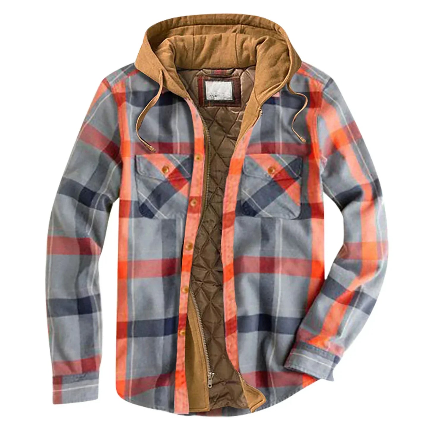 Herenjack met Capuchon Waterdicht en Warm