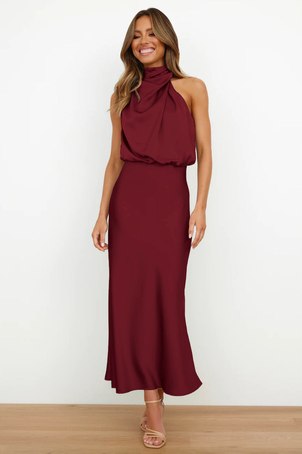 Elegante Maxi Jurk voor Vrouw Zomers Model - Mode Vibes