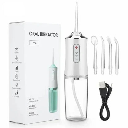 Draadloze Waterflosser voor Tanden met Laag Waterverbruik - Mode Vibes