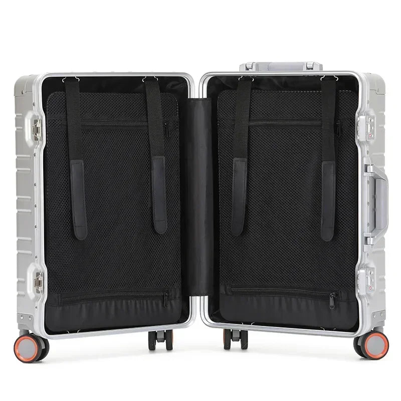 Lichte Reiskoffer Aluminium Oslo Handbagage