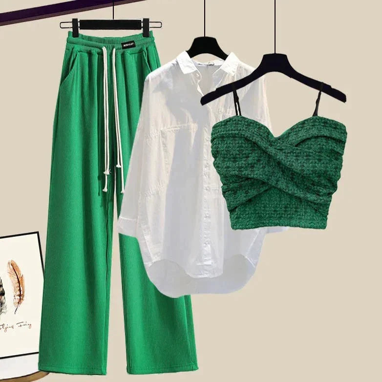 Elegante Driedelige Jurk voor Vrouw - Mode Vibes