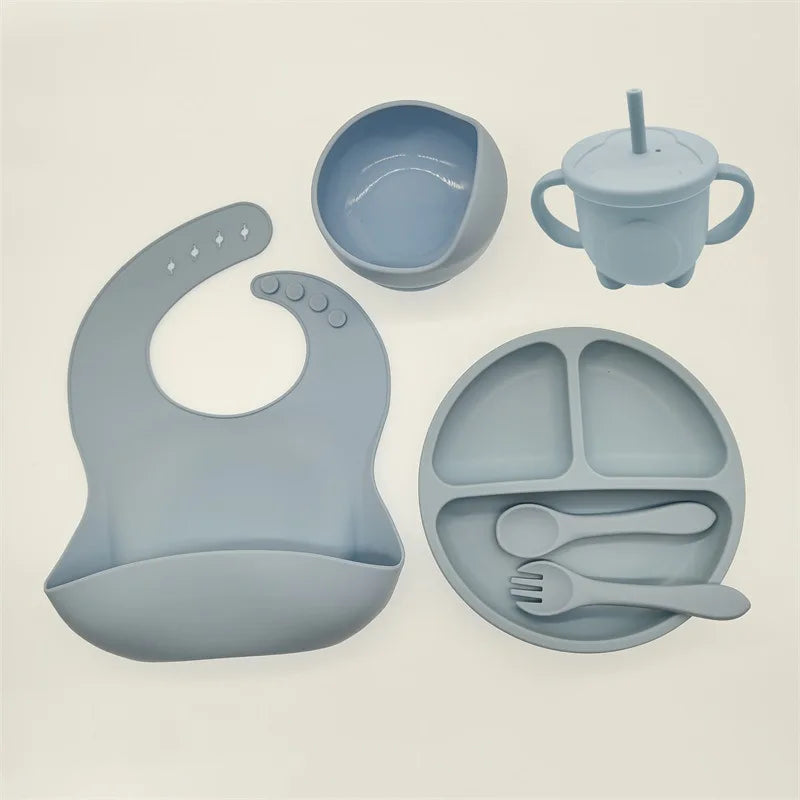 Silicone Baby Eetset Zacht en Veilig