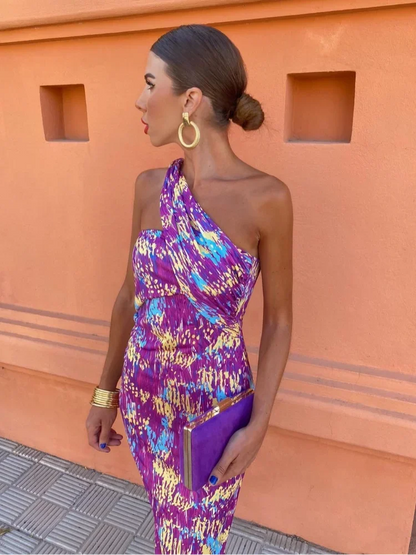 Dames Midi-jurk Elegant Model