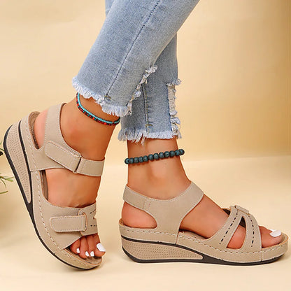 Zonnestraal Sleehak Sandalen voor Dames