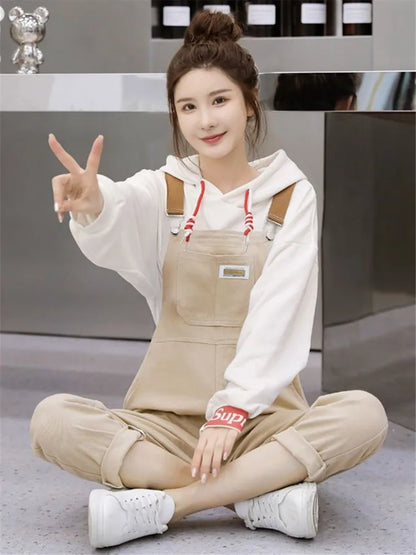 Denim Overalls - Vintage Chic